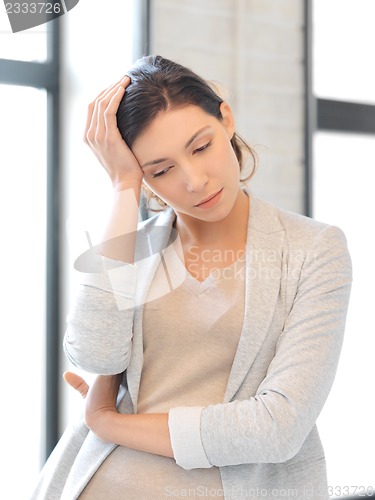 Image of unhappy woman