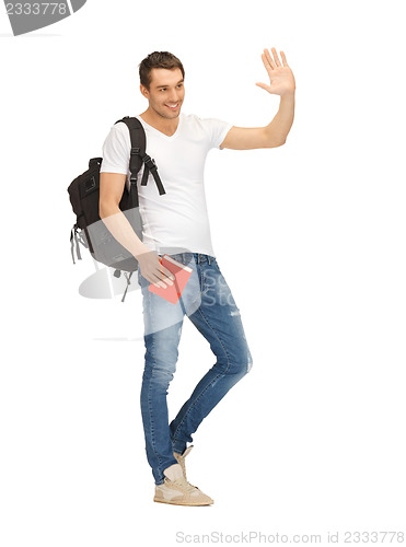 Image of travelling student