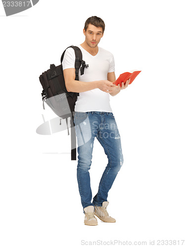 Image of travelling student