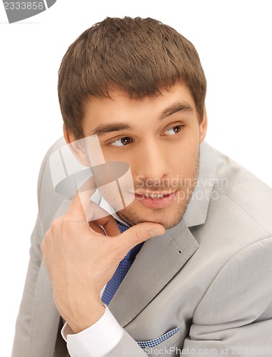 Image of happy businessman