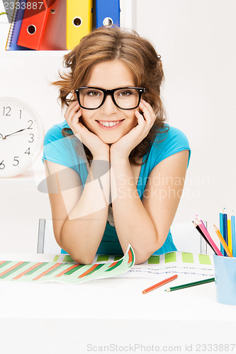 Image of happy and smiling woman