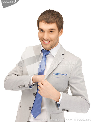 Image of happy businessman