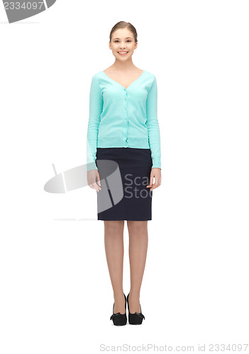 Image of happy and smiling woman