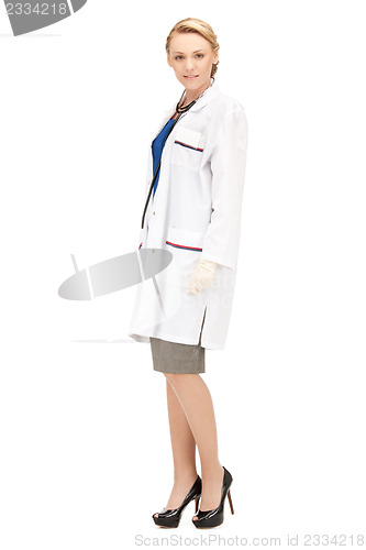 Image of attractive female doctor