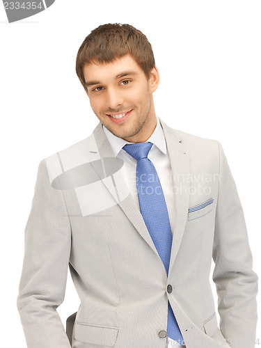 Image of happy businessman
