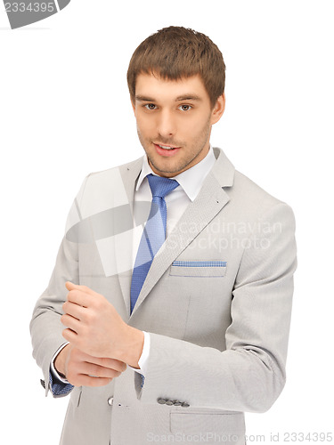 Image of happy businessman