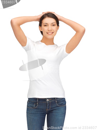 Image of happy and carefree teenage girl