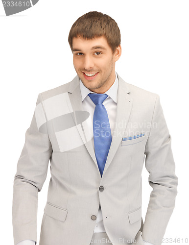 Image of happy businessman