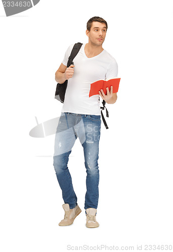 Image of travelling student