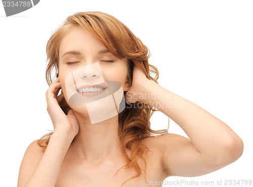 Image of beautiful teenage girl