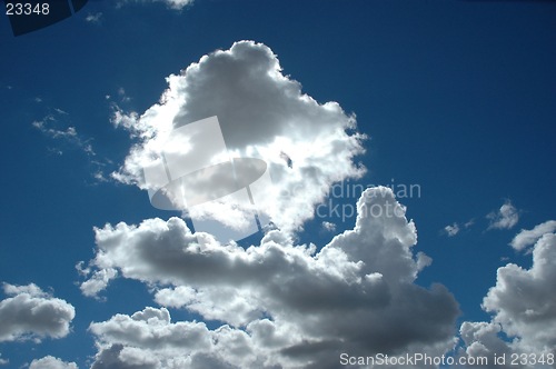 Image of Sunlit clouds