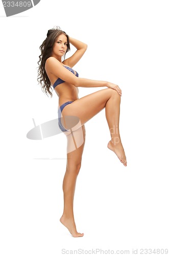 Image of beautiful woman in bikini