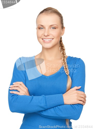 Image of happy and smiling woman