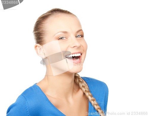 Image of happy and smiling woman