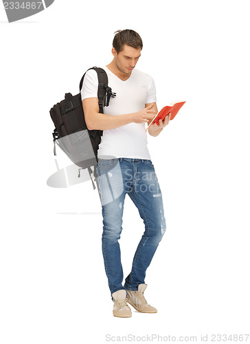 Image of travelling student