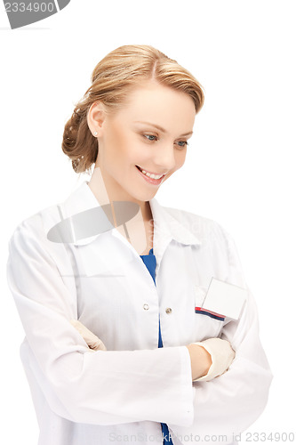 Image of attractive female doctor