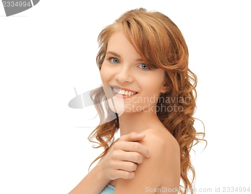 Image of beautiful teenage girl