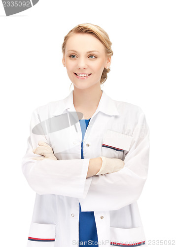 Image of attractive female doctor