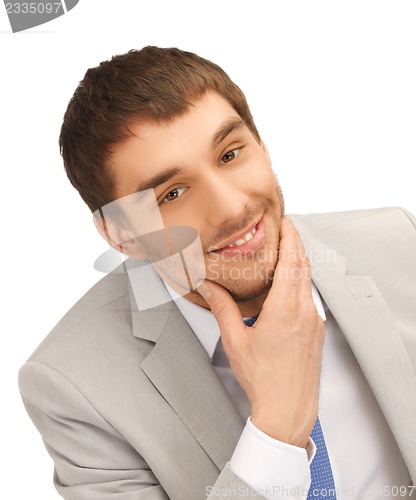 Image of happy businessman