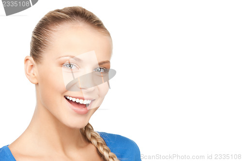 Image of happy and smiling woman