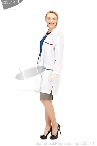 Image of attractive female doctor