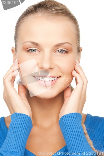 Image of happy and smiling woman