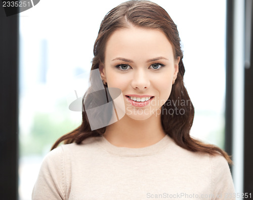 Image of happy and smiling woman