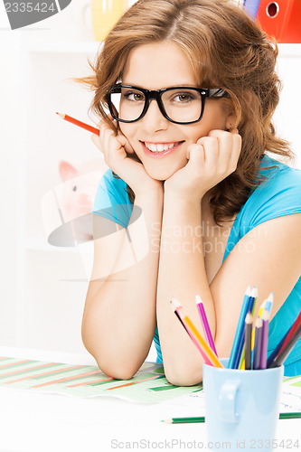 Image of happy and smiling woman