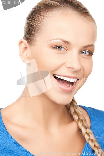 Image of happy and smiling woman