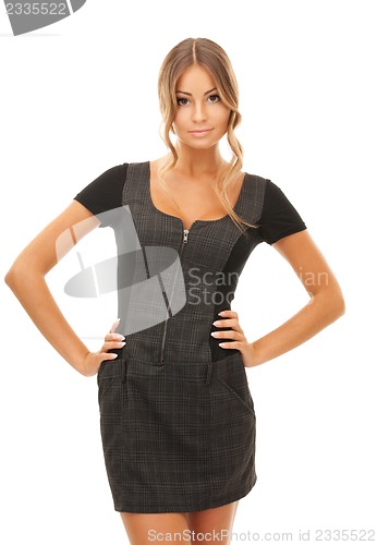 Image of lovely woman in elegant dress