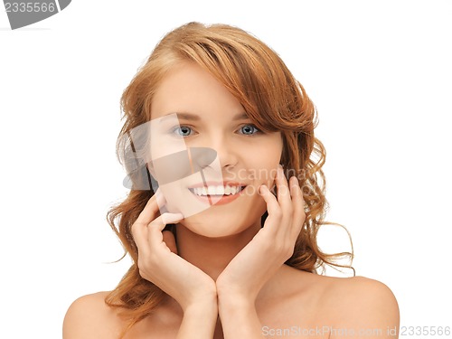 Image of beautiful teenage girl