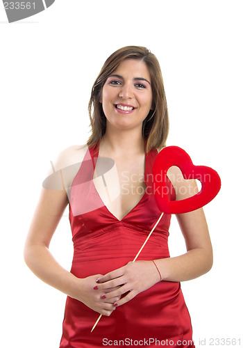 Image of Valentine woman