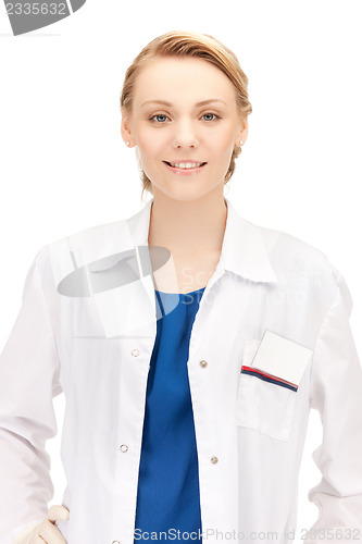 Image of attractive female doctor