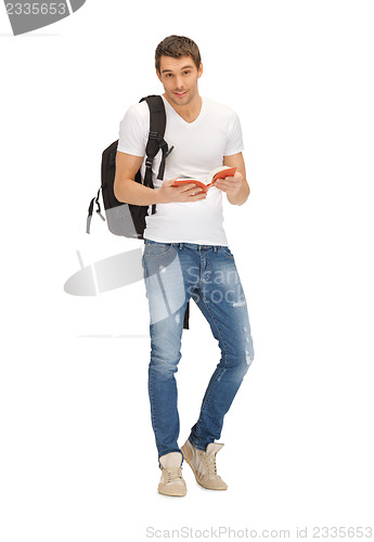 Image of travelling student