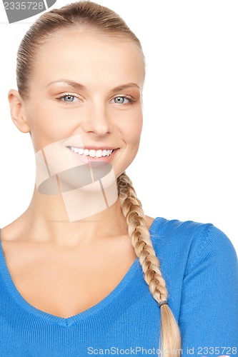 Image of happy and smiling woman