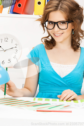 Image of happy and smiling woman
