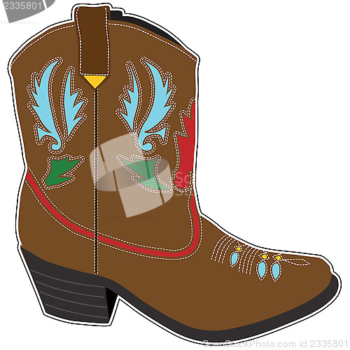 Image of Cowboy Boots Short