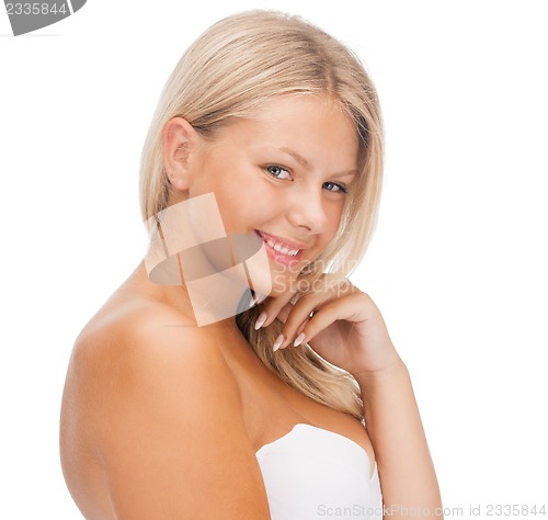 Image of beautiful teenage girl