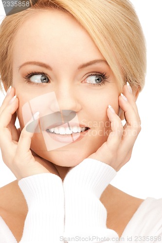 Image of happy and smiling woman