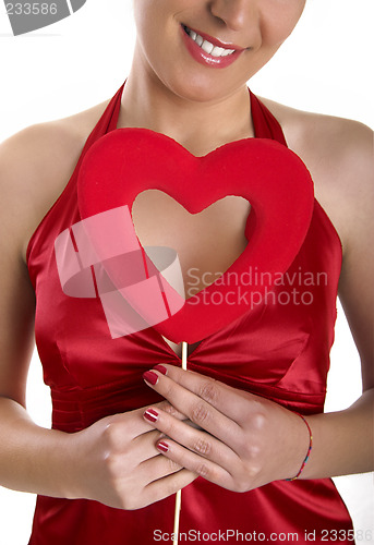 Image of Valentine woman