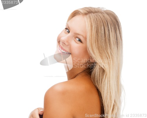 Image of beautiful teenage girl