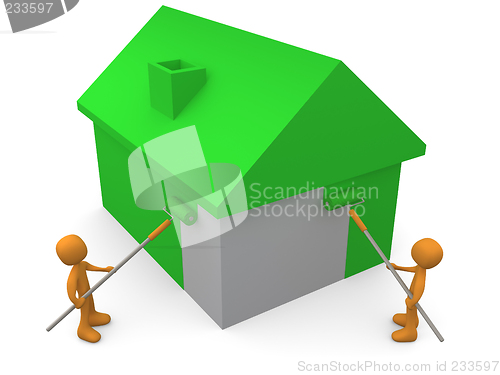 Image of Painting A House