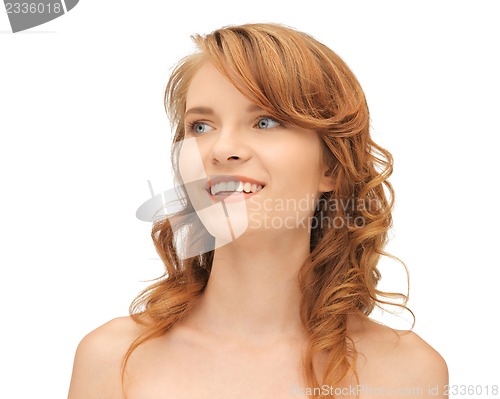 Image of beautiful teenage girl