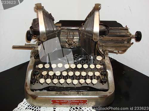 Image of Antique typewriter