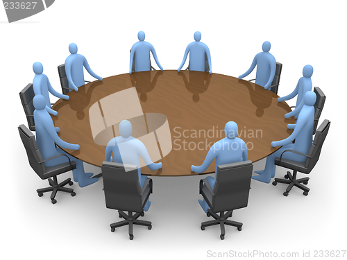 Image of Having A Meeting