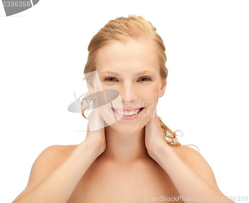 Image of beautiful teenage girl