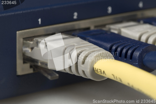 Image of Ethernet Cable & Router