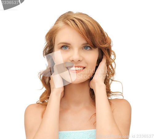 Image of beautiful teenage girl