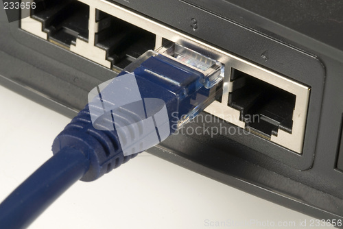 Image of Ethernet Cable & Router