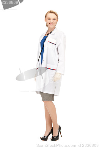 Image of attractive female doctor
